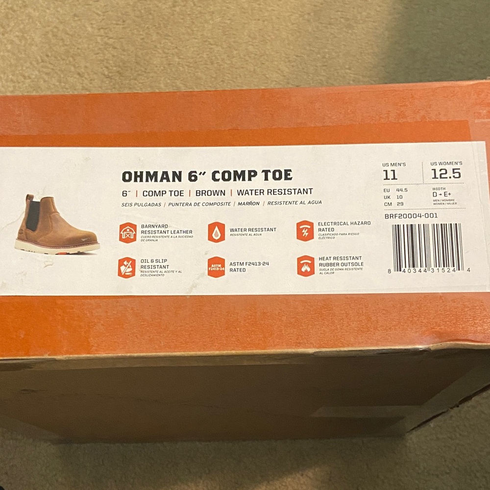 Brunt Ohman Comp Toe Work Boot - Picture 4 of 4